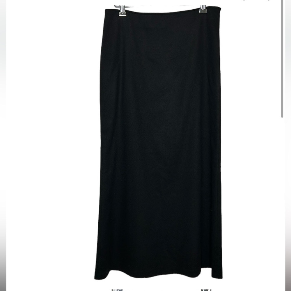 Ralph Lauren Vintage Wool Blend Skirt Women's 4 Black